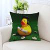 Cute Little Yellow Duck Pillowcase Car Ornaments Office Living Room Sofa Home Pillowcase