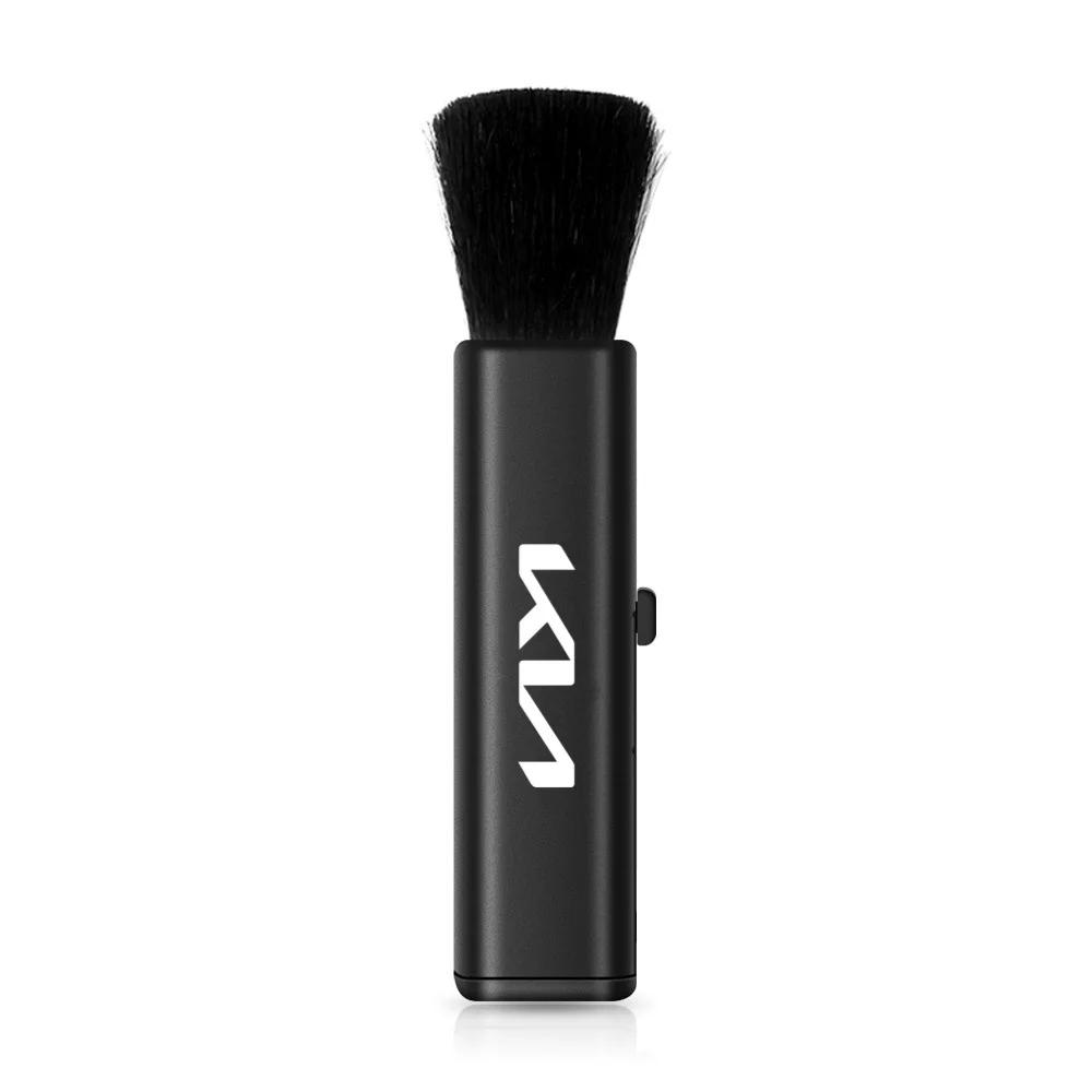 BBEE3 Car Air Vent Cleaning Brush Retractable Dust Cleaner for KIA Cerato Rio Ceed Sportage Soul Picanto Car Accessories