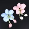 Cute Candy Color Flower Hair Tie Scrunchie Soft Fabric Elastic Ponytail Holder Lovely Hair Accessories For Girls Women Gift