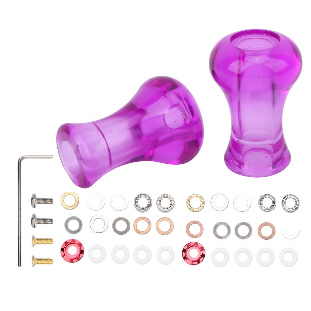 1Pair AMO Lure Fishing Reel Refit Handle Knob 27.5mm for Lowprofile Reel Spinning Reel