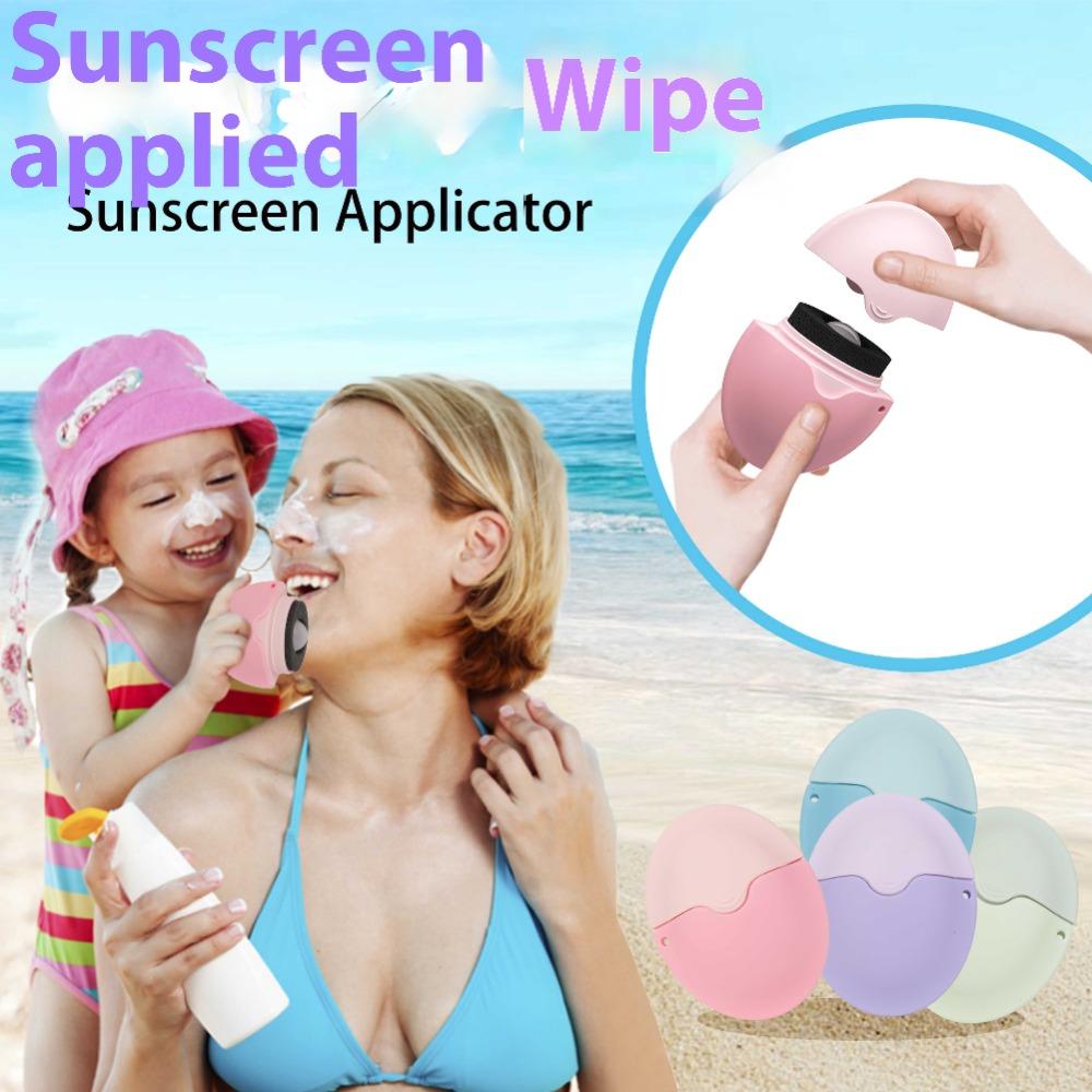 Silicone Isolation Lotion Cream Bottles Stitching Color Portable Sponge Tool  Travel