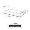 Transparent Divided Drawer Storage Box