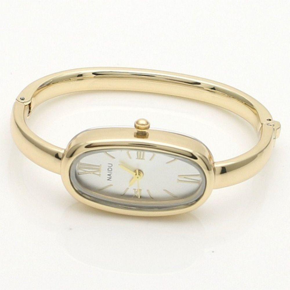 Gold/Silver Bracelet Watch Luxury Quartz Watch High Quality Wristwatch for Women