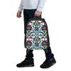 Turkish Iznik Floral Student Backpack School Bag Hiking Travel Daypack for Men Women Fashion Bookbag Shoulder Bags