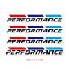 4Pcs Car Door Handel Stickers M Performance Logo For BMW E40 E90 F20 F30 F10 G20 G30 G01 F36 X1 X2 X3 X5 X6 M4 Car Accessories jbzh05