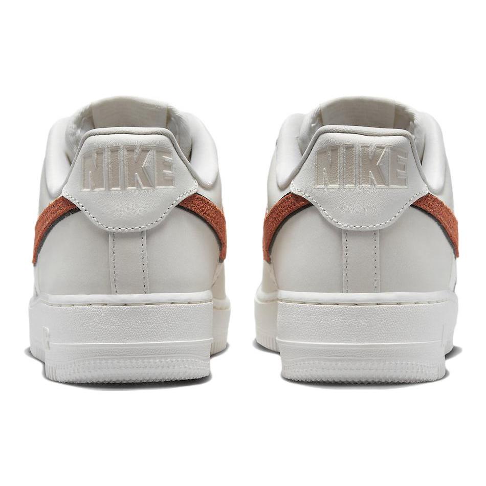 New Nike Air Force 1 Low Basketball Leather Light Bone Sail Women's DZ5228-100