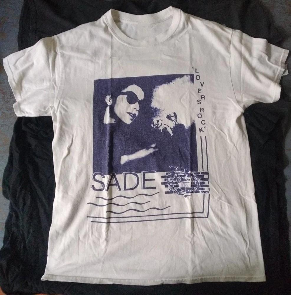 Новая редкая унисекс футболка Sade Loversrock Concert S-5XL S