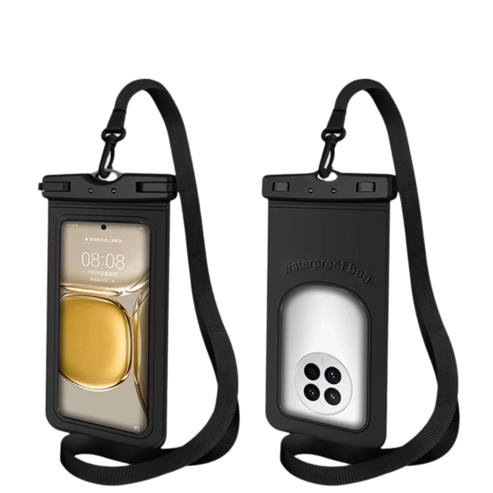 Waterproof Mobile Phone Waterproof Bag Transparent Storage Pouch Bag Rafting чёрный