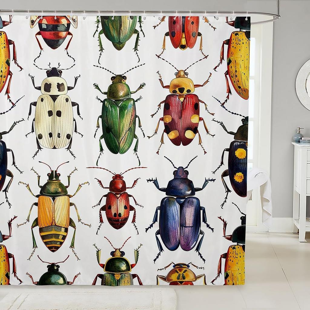 Urocza zasłona prysznicowa dla świnki morskiej do kabin prysznicowych i wanien Łazienkowych Kreskówka Urocze Zwierzątko Zasłona do Wanny Wystrój Pomieszczenia - Motyw Zwierzęcy