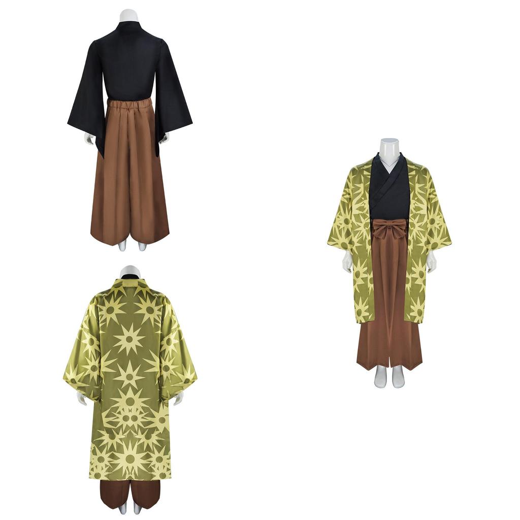 Demon Slayer Stahl Tetsuro Cosplay Kostüm mit Polyesterstoff für Anime Rollenspiel