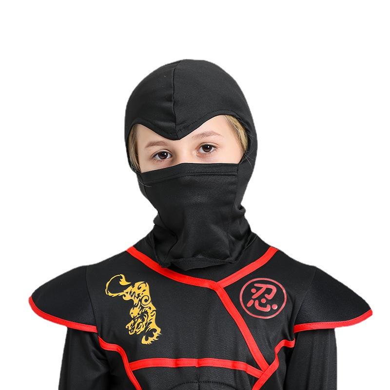 Cosplay Ninja Muscles Halloween Costume for Kids Cool Role Play Game Dress Up