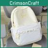 Nylon Rucksack für Mädchen-Schülerinnen Mit Atmungsaktivem Design Für Schule Und Reisen