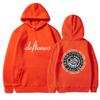 Hip Hop Rapper Printed  Deftones LOGO Autumn Unisex Hooded Sweatshirt Fleece Lined Casual Pocket Hoodie for Couple Daily Streetwear Sweatshirt