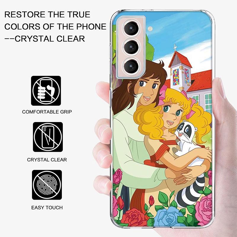Anime Candy Candy Phone Case For Samsung A17 A56 A36 A26 A16 A55 A35 A25 A15 A05S Galaxy A71 A51 A41 A31 A21S A70 A50 A40 A30 A2