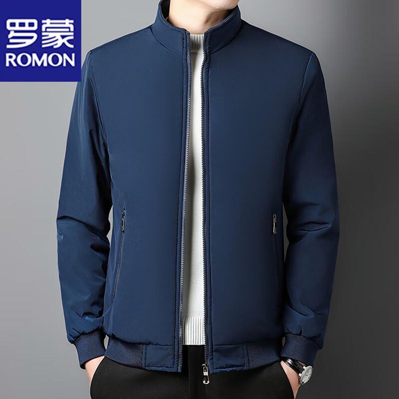 ROMON Men's Autumn/Winter Stand Collar Padded Jacket