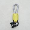Hand-Woven Cowhide Leather Keychain Pendant with Logo Embossing - High-Quality Anti-Lost Car Lanyard