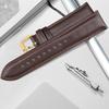 WatchBand Watch Accessories Men Genuine Leather Watch Straps High Quality Black 19/20/21/22/24mm Women Leather Band