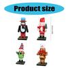 Practical Wood Nutcrackers with Elegant Designs Charm Christmas Soldiers for Festival Home Decoration Daily Use