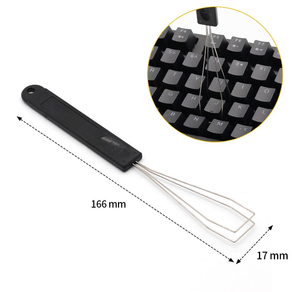Estrattore Universale per Tasti Tastiera 2 in 1 Estrattore Keycap per Rimozione Tastiera Meccanica Strumento Estrattore Sostituzione Tasti Durevole