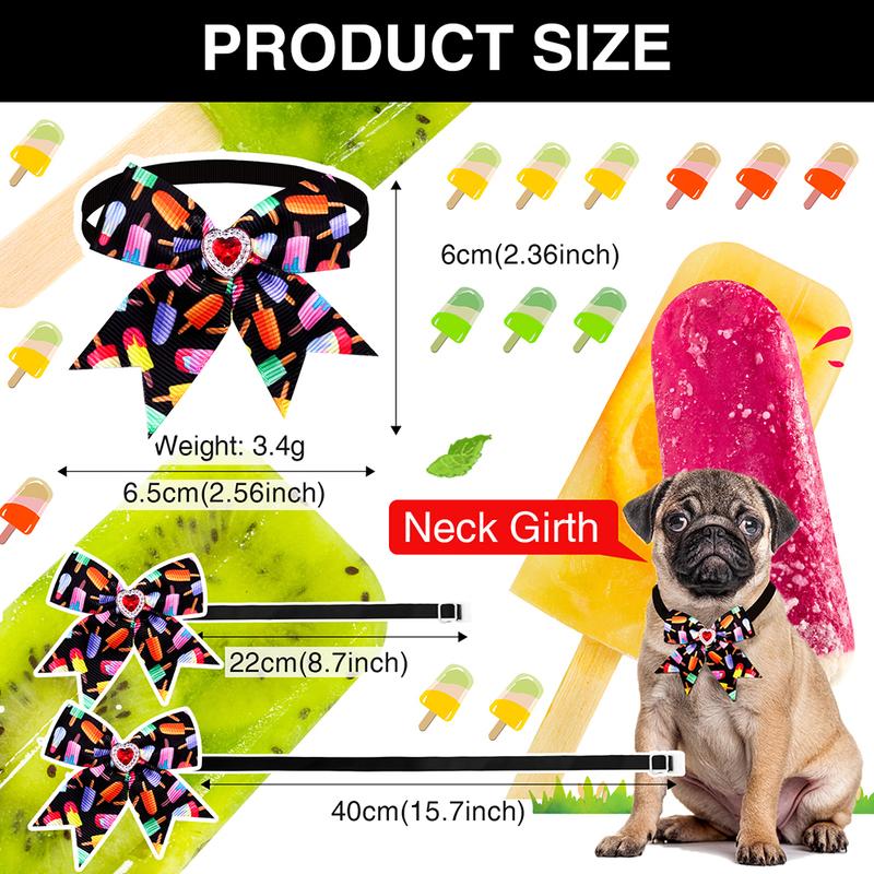 50/100pcs Small Dog Accessories Dog Bowtie Dog Bows Small Dog Hair Accessories Dog Neckties Dogs Grooming For Small Dogs