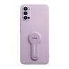 Liquid Silicone Phone Case OPPO Reno 4 / Pro SE With Kickstand Lanyard Shockproof Full Coverage Protective