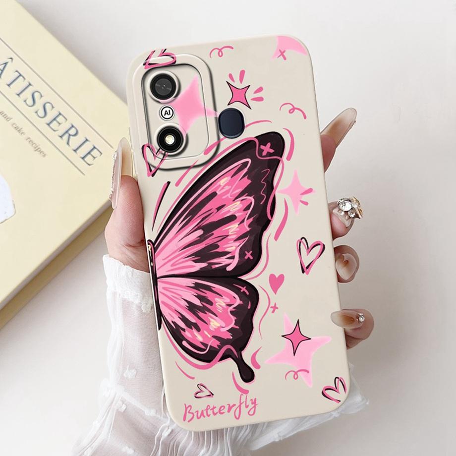 Cover For Itel A27 A48 A25 A35 Case Artistic Style Shockproof Funda For Itel A60 A60s A70 Soft Liquid Silicone Bumper