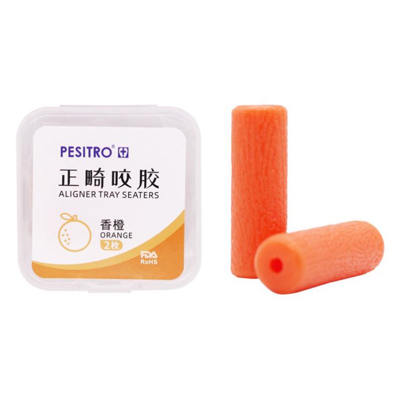 2Pcs Tooth Chew Aligners For Tooth Aligner Chewies Aligners Tray Seaters