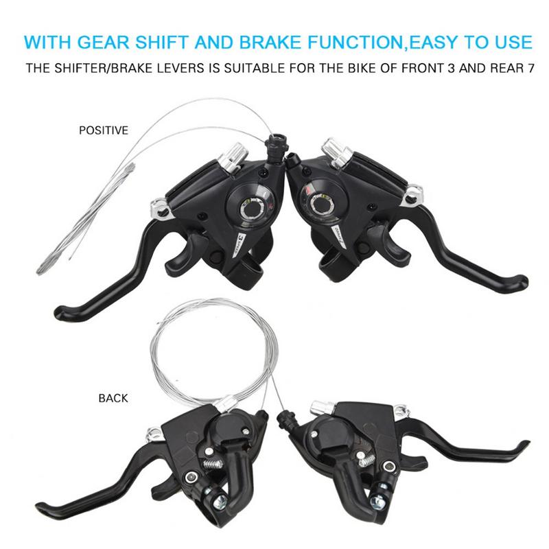 Mountain Bike Shifter EF51-7 /EF51-8 MTBs Bike Brake Lever Shifter Set Aluminum Alloy 3x7/3x8 Speed Shifter Bike Accessories
