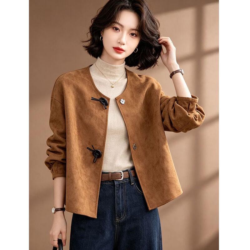 EST+II Women's Retro Crew Neck Jacket