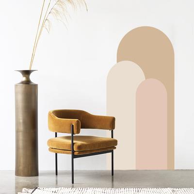 Boho Arch Element Geometric Beauty Artistic Living Room Background Wall Decoration Wall