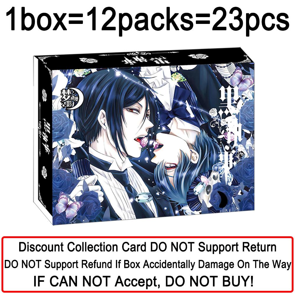 Black Butler Limited Collection Card Magical Anime Character Under Taker Snake Exquisite Standing Painting Card Fun Family Gift