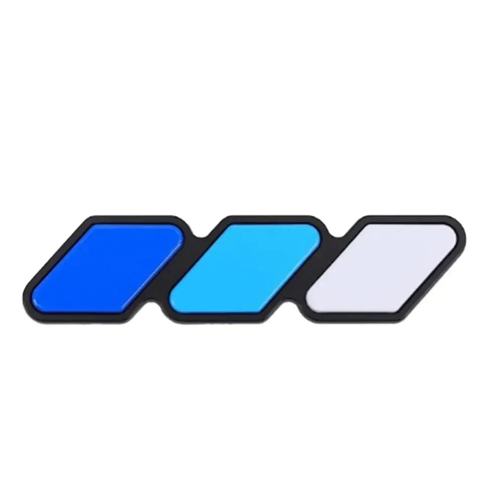 3 Colors Grille Badge Emblem For Toyota Tacoma Tundra 4Runner TRD Highlande Rav4 CHR Strip Air Inlet Auto Car Accessories