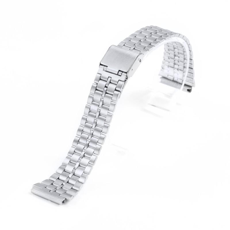 

Five-Bead Retro Stainless Steel Watch Strap for Huawei & Samsung Smartwatches, 18mm Unisex