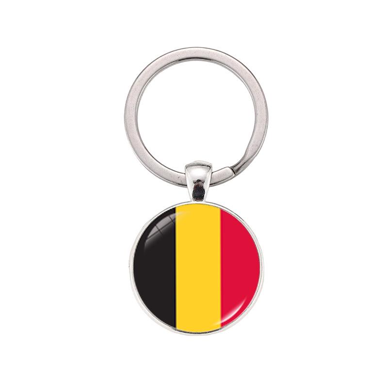 European Cup & World Cup National Flag Keychain Ornaments