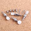 Pearled Banjo Pegs Tuning 4 Head Tuner Tone Keys Musical Instrument Parts Set
