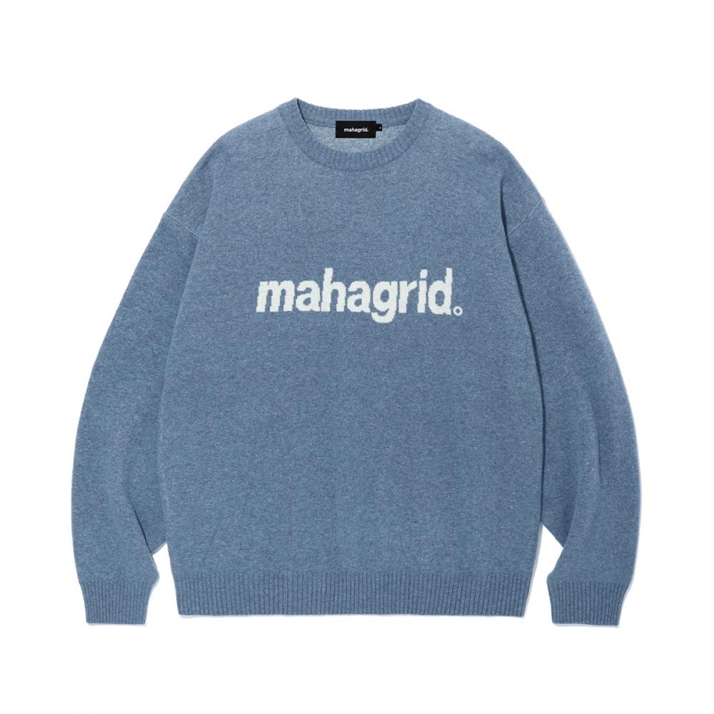 

MAHAGRID BASIC LOGO KNIT SWEATER BLUEMG2CFMK620A