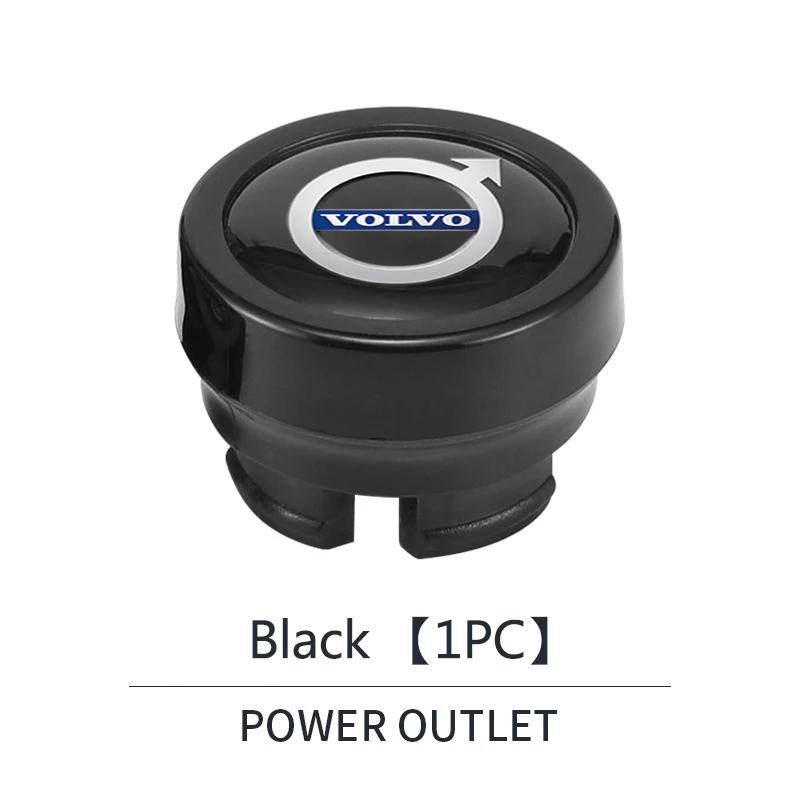 Ctqyl2 Car Cigarette Lighter Plug Dust Cover Button Socket Protective Cap For Volvo XC90 V90 V60 XC60 V40 S80 S60 S90 C40 XC40 V70 XC70