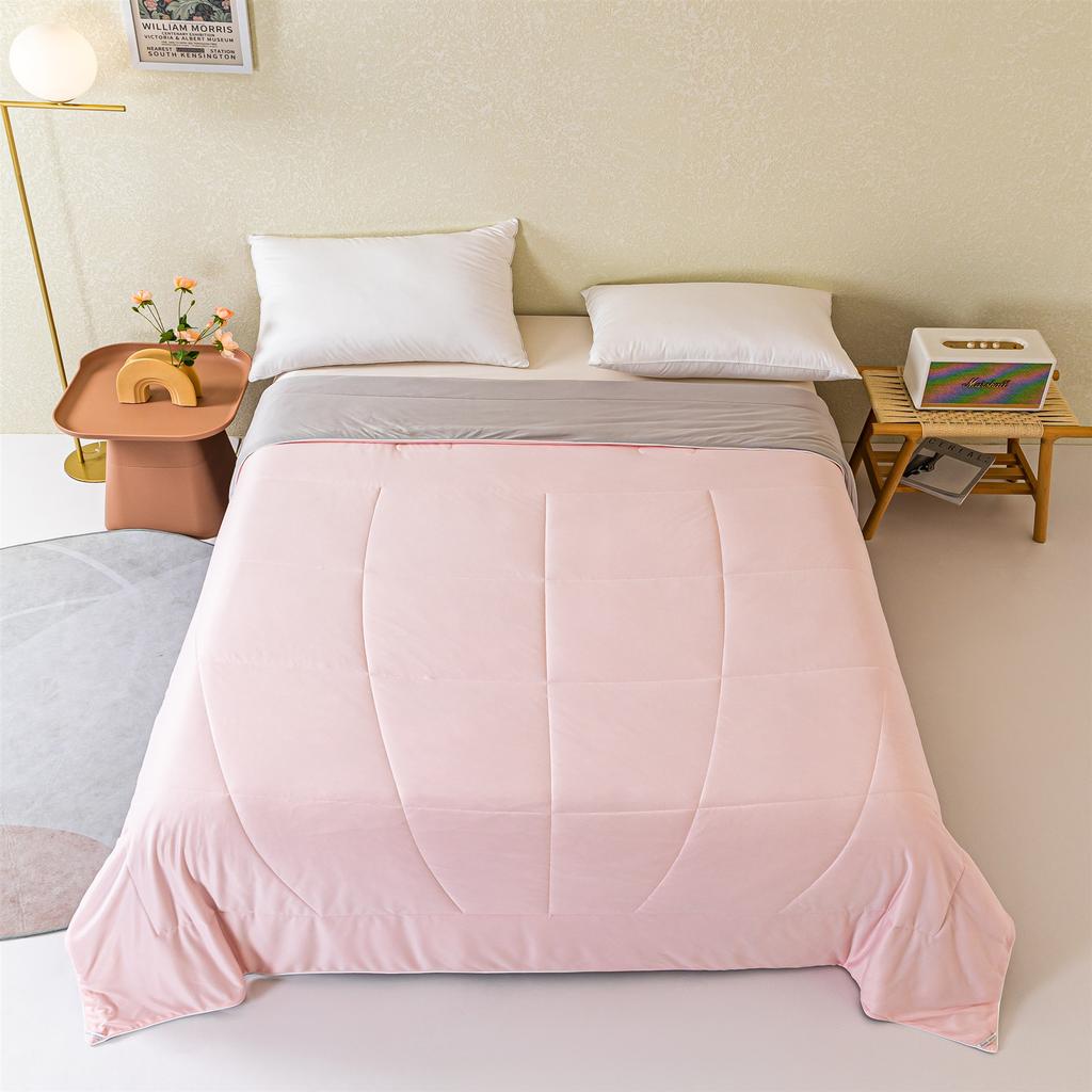 High Quality Cooling Blankets Smooth Air Condition Comforter Lightweight Summer Quilt with Double Side Cold & Cooling Fabric