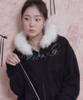 Prenda Two Star Hood Zip-Up Black