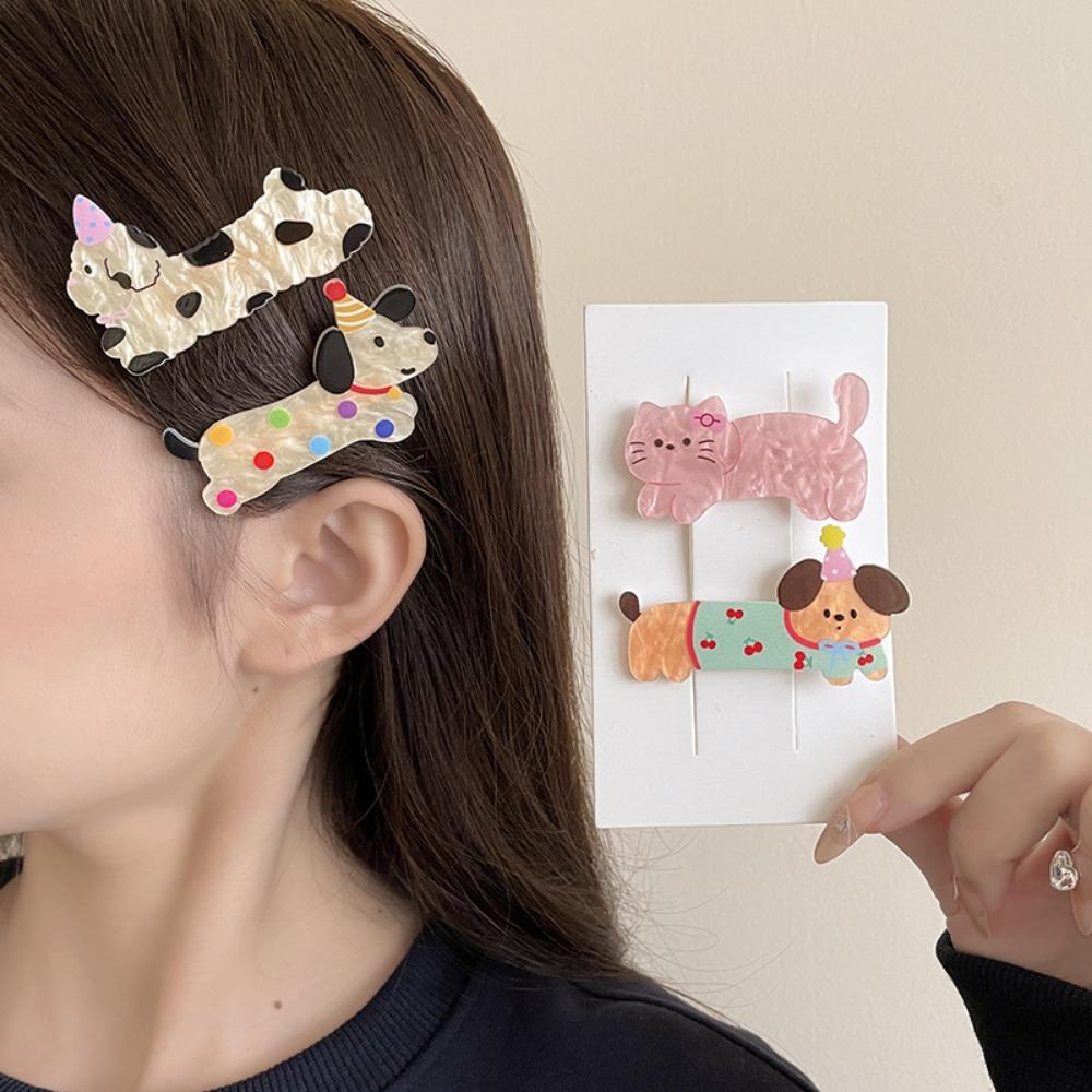 Women’s Fringe Fixing Hair Barrettes, Side Bangs Styling Hair Clips