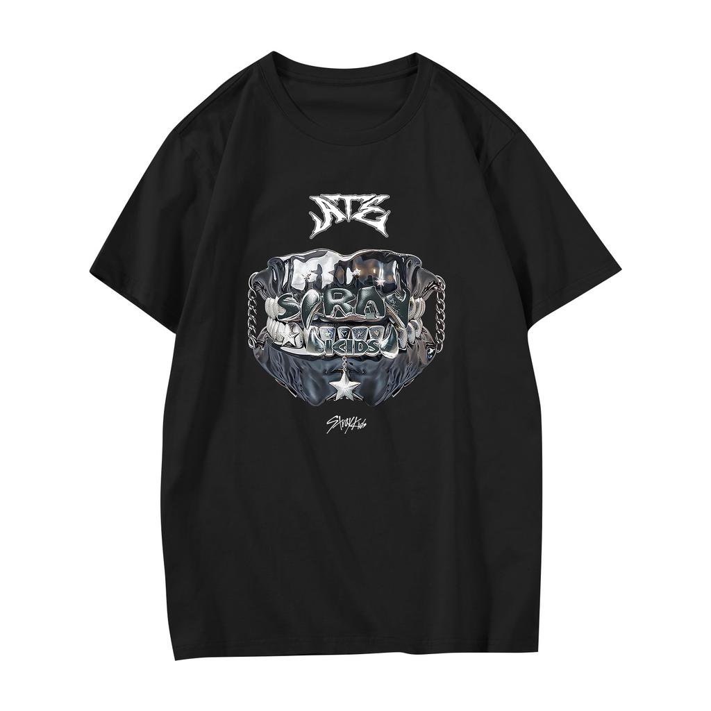 Women's Casual Printed T,Shirt Round Neck Pullover Short Sleeve Top