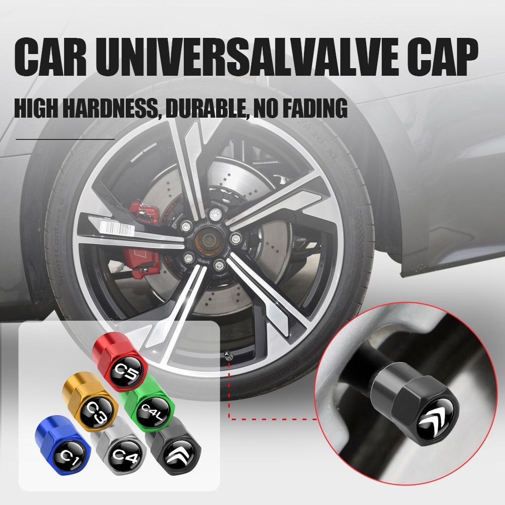 Auto Styling 3D Metall Rad Reifen Ventilschaftkappen Zubehör für Citroen C1 C2 C3 C4 C5 C6 C8 C4L DS3 DS4 DS5 DS5LS DS6 DS VTS