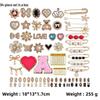 Gold Socks Charm Brooch: Shiny Jewelry Pin and Safety Pin for Sock Accessories