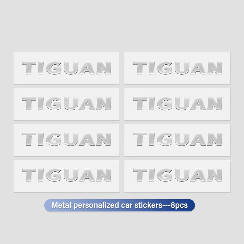 Car Badges Metal Stickers Interior Styling Decoration Sticker For Volkswagen VW Golf Jetta Passat mk4 mk5 mk6 CC B5 B6 B7 Golf 4