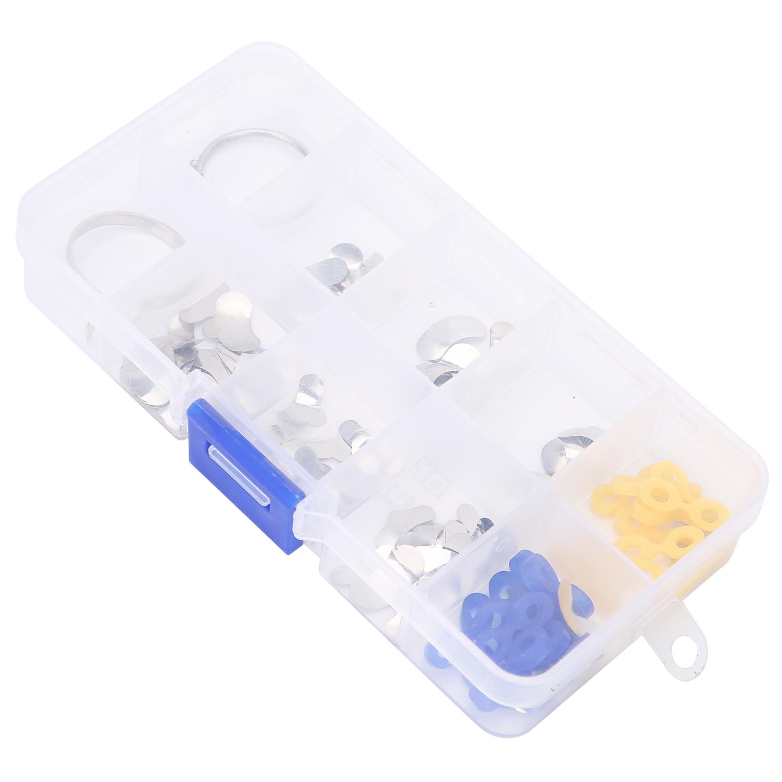 

Orthodontic Dental Sectional Contoured Matrices Rings Wedges Kit Dental Accessory