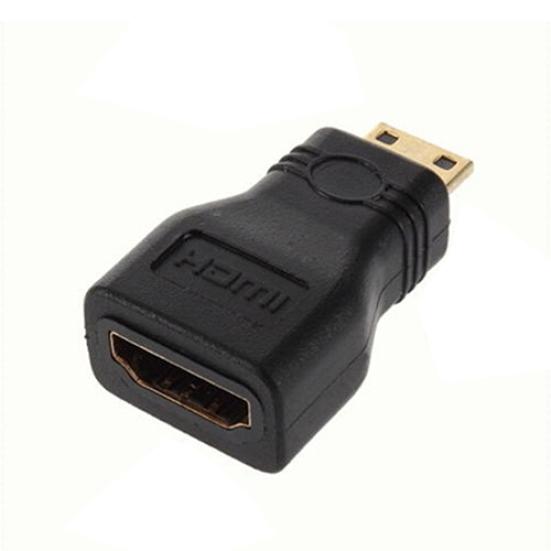 HDMI-compatible Mini Male To HDMI-compatible Standard Type C Female Type A Converter Adapter