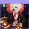 Capa de Mago para Gato e Cachorro de Halloween Macia, Leve e Perfeita para Festas de Halloween!
