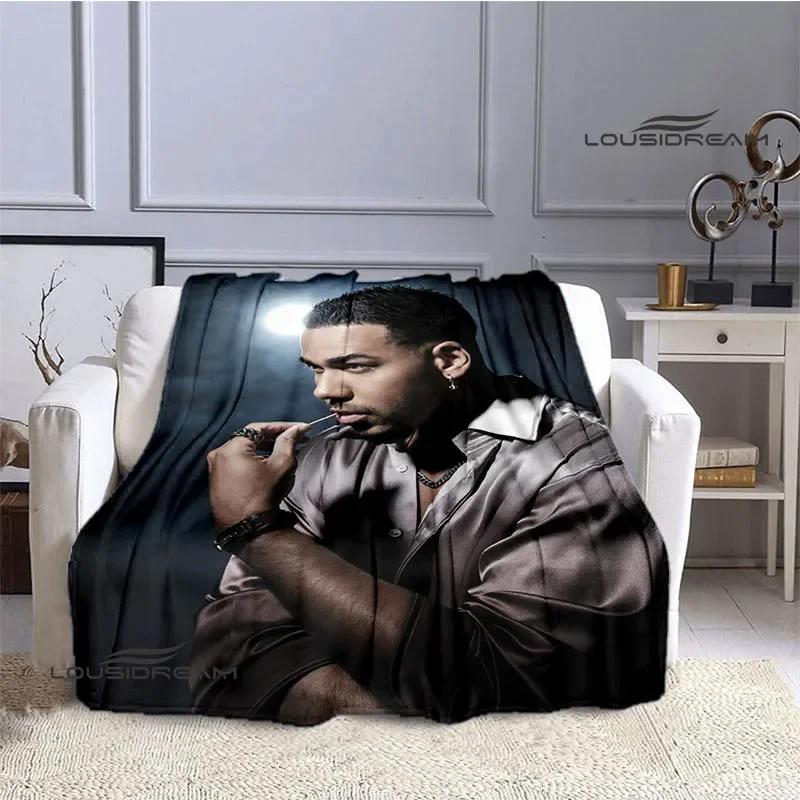 Latin singer Romeo Santos blankets Flannel Warm blanket soft and comfortable blanket picnic blankets bed linings birthday gift