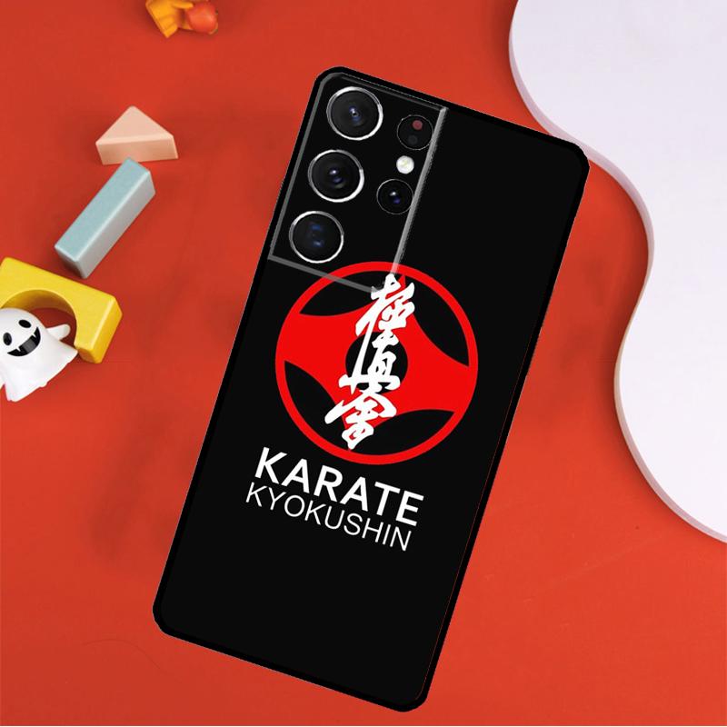 Oyama Kyokushin Karate Phone Case For Samsung Galaxy S24 Ultra S25 Ultra S9 S10 S20 S21 S22 S23 Plus S24 FE Cover