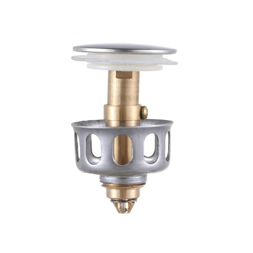 2 Bucăți Baterie Baie Lavabo Dop Păr Sistem Duș Miez Săritor pentru Chiuvetă Baie